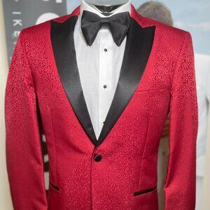 BEN SHERMAN RED DINNER JACKET